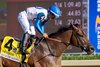 Book’em Dano with Paco Lopez wins the Resorts World Casino Ballerina S. (Grade I) at Saratoga Race Course in Saratoga Springs, NY., on August 23rd, 2025.