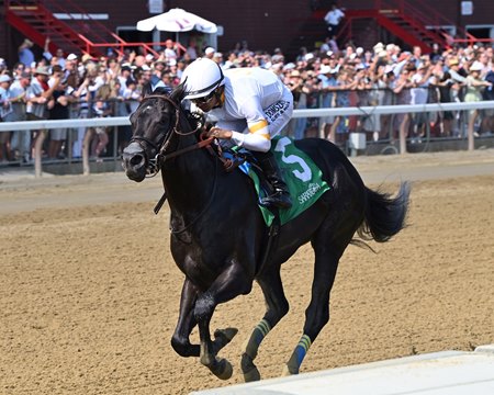 It's Our Time romps on debut at Saratoga Race Course