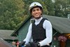 Jockey Luis Rivera Jr. at Saratoga Race Course