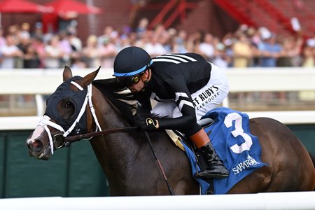 Snow Face Princess wins the Bolton Landing Stakes at Saratoga Race Course