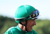 Johnny&#39;s Red Storm wins the 2025 Kentucky Downs Juvenile Sprint Stakes at Kentucky Downs