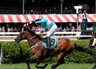 Jimmy P wins the 2025 Jonathan Sheppard Handicap at Saratoga Race Course
