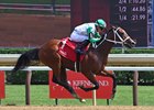 Mythical wins the 2025 Adirondack Stakes at Saratoga