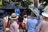 Paddock Scene, Saratoga Race Course, August 23 2025