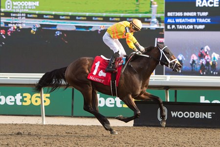 Mansetti wins the King's Plate Stakes at Woodbine