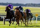 Zavateri and Charlie Bishop winning the Goffs Vincent O’Brien National Stakes Gr.1 from Gstaad.
Irish Champions Weekend.
The Curragh.
Photo: Patrick McCann/Racing Post
14.09.2028