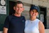 (L-r): Zach Phillips and Jennifer Leamy with Zen Equine
Keeneland September Yearling Sale at Keeneland in Lexington, Ky., on Sept. 11, 2025.