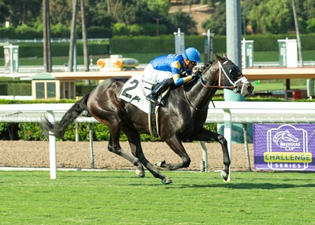 Mo Holland Drive breaks is maiden at Santa Anita Park