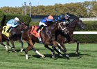 Ready for Candy wins the 2025 Winter Memories Stakes at Aqueduct Racetrack