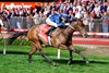 Charm Stone wins the 2025 Manikato Stakes