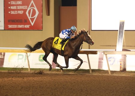 Bracket Buster wins the Oklahoma Derby at Remington Park