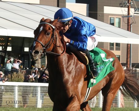 Quiet Street wins the Untapable Stakes at Kentucky Downs
