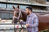 Locked wins the 2025 Woodward Stakes at Aqueduct Racetrack