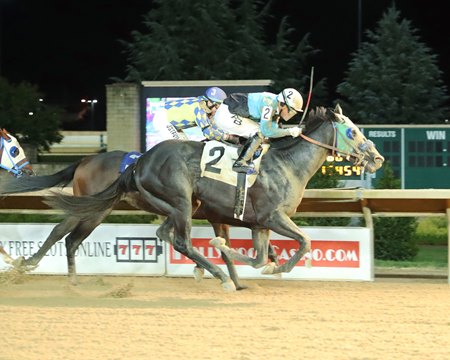 Gurney Halleck wins the Henry Mercer Memorial Stakes at Hollywood Casino at Charles Town Races