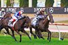 Baraqiel wins the 2025 Moir Stakes at Moonee Valley
ridden by Ben Allen and trained by Leon &amp; Troy Corstens and Will Larkin