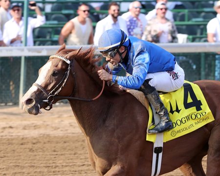 Ragtime wins the Dogwood Stakes at Churchill Downs