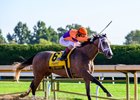 Ted Noffey with John Velazquez wins the Claiborne Breeders’ Futurity (G1)
 at Keeneland in Lexington, Ky. on Oct. 4, 2025
