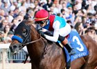 Barnes wins the 2025 Perryville Stakes at Keeneland