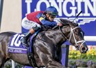 Cy Fair with Irad Ortiz, Jr wins the Juvenile Turf Sprint (G1T) at Del Mar Racetrack in Del Mar, CA on October 31, 2025.