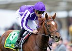 Precise (Christophe Soumillon) wins the Fillies&#39; Mile
Newmarket 10.10.25 Pic: Edward Whitaker
