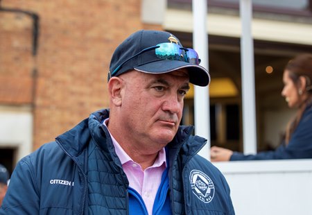 Matt Dorman at the Tattersalls October Yearling Sale