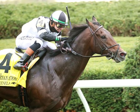 Troubleshooting wins the Bryan Station Stakes at Keeneland
