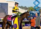 Super Corredora with Hector Berrios wins the Juvenile Fillies (G1) at Del Mar Racetrack in Del Mar, CA on October 31, 2025.