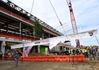 Belmont Park, topping off ceremony, October 15 2025