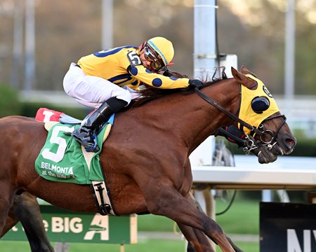 Bank Frenzy wins the Empire Classic Stakes at Aqueduct Racetrack