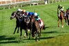 Imaginationthelady and Frankie Dettori win G2 Jessamine Stakes, Keeneland Racetrack, Lexington, KY, 10-3-25, Mathea Kelley-Bloodhorse 