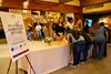 Women signing up for screenings and healthcare
Backstretch Women’s Appreciation Event at Keeneland in Lexington, Ky. on Oct. 7, 2025.