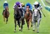 Gewan (James Doyle,right) wins the Dewhurst
Newmarket 11.10.25 Pic: Edward Whitaker