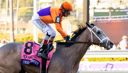 Ted Noffey wins the Breeders' Cup Juvenile at Del Mar