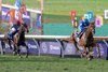 Notable Speech with William Buick wins the Mile (G1T) at Del Mar Racetrack in Del Mar, CA on November 1, 2025.