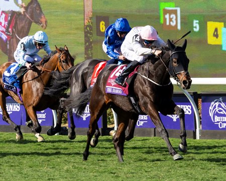 Ethical Diamond upsets the Breeders' Cup Turf at Del Mar