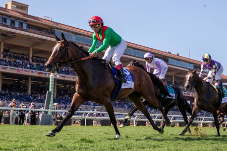Special Wan wins the Goldikova Stakes at Del Mar