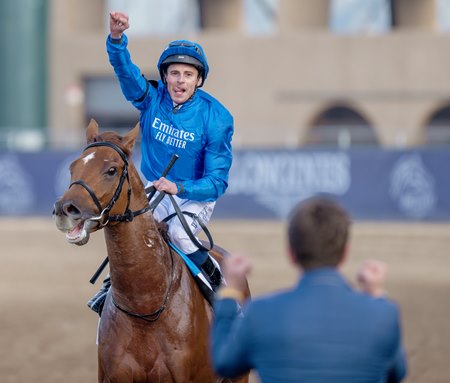 Notable Speech closed out the 2025 season with a victory in the Breeders' Cup Mile at Del Mar