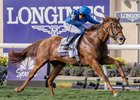Notable Speech with William Buick wins the Mile (G1T) at Del Mar Racetrack in Del Mar, CA on November 1, 2025.