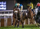 Dark Trooper wins the 2025 HH The President Cup at the Abu Dhabi Turf Club
