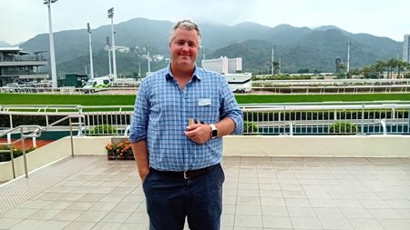 Fraser Auret of Grandmoral Lodge Racing, breeder of Hong Kong sensation Ka Ying Rising