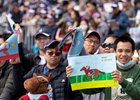 Race fans at the Hong Kong International Races
Sha Tin 14.12.25 Pic: Edward Whitaker