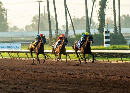 Litmus Test wins the 2025 Los Alamitos Futurity at Los Alamitos Race Course