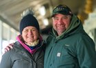 From left Wyndee and Tommy Eastham with Legacy Bloodstock
Keeneland January Horses of All Ages Sale at Keeneland near Lexington, Ky., on Jan. 11, 2026.