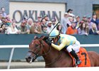 Strategic Risk wins the 2026 Smarty Jones Stakes at Oaklawn Park
