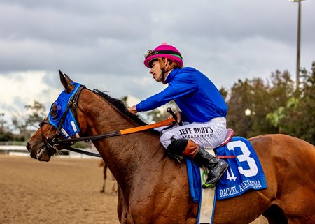 Bella Ballerina wins the Rachel Alexandra Stakes at Fair Grounds