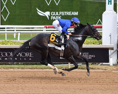 Knightsbridge romps in the Gulfstream Park Mile Stakes at Gulfstream Park