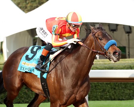 Explora enters the Fantasy Stakes off a victory in the Honeybee Sakes at Oaklawn Park