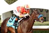 Explora wins the 2026 Honeybee Stakes at Oaklawn Park