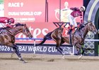 Magnitude wins the 2026 Dubai World Cup at Meydan Racecourse