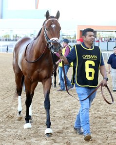 Renegade wins the Arkansas Derby at Oaklawn Park